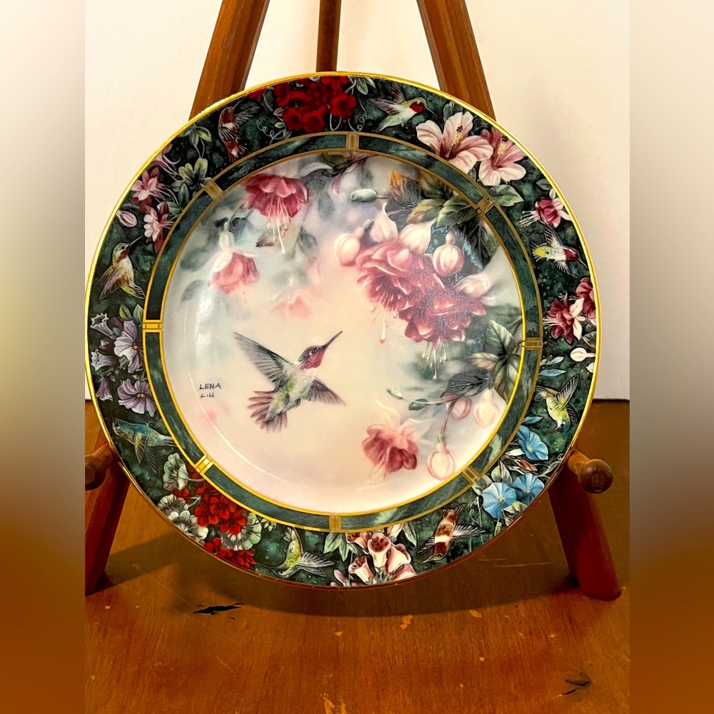 VTG W. L. George Multicolor Allen's Hummingbird Treasury Signed And Numbered